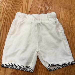 Zara Toddler Boy White & Black Shorts 4T Worn Once